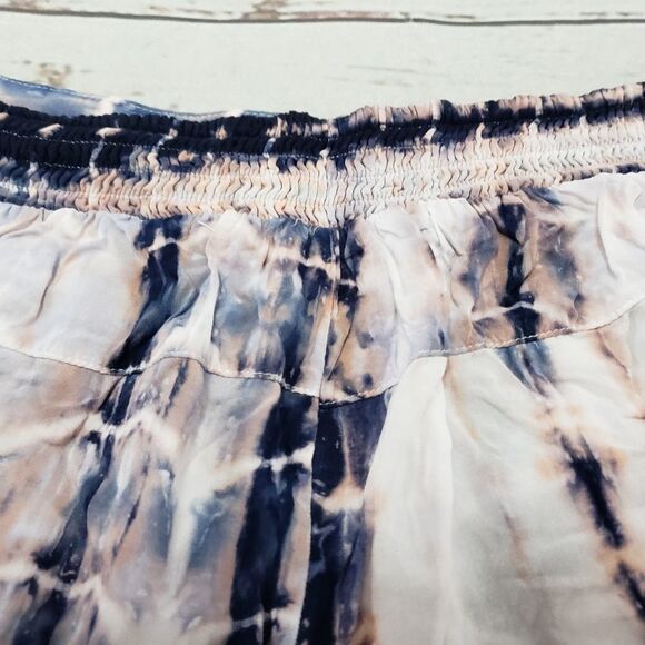 Katwalk Shorts Medium Tie-Dye Rayon Mini Shorts - Picture 4 of 6